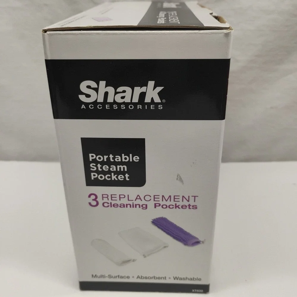 Shark Portable Steam Replacement Cleaning Pockets XT630 3pc Set Cylinder/Wedge